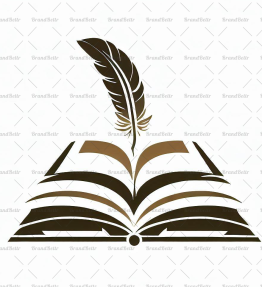 Offenes Buch und Feder